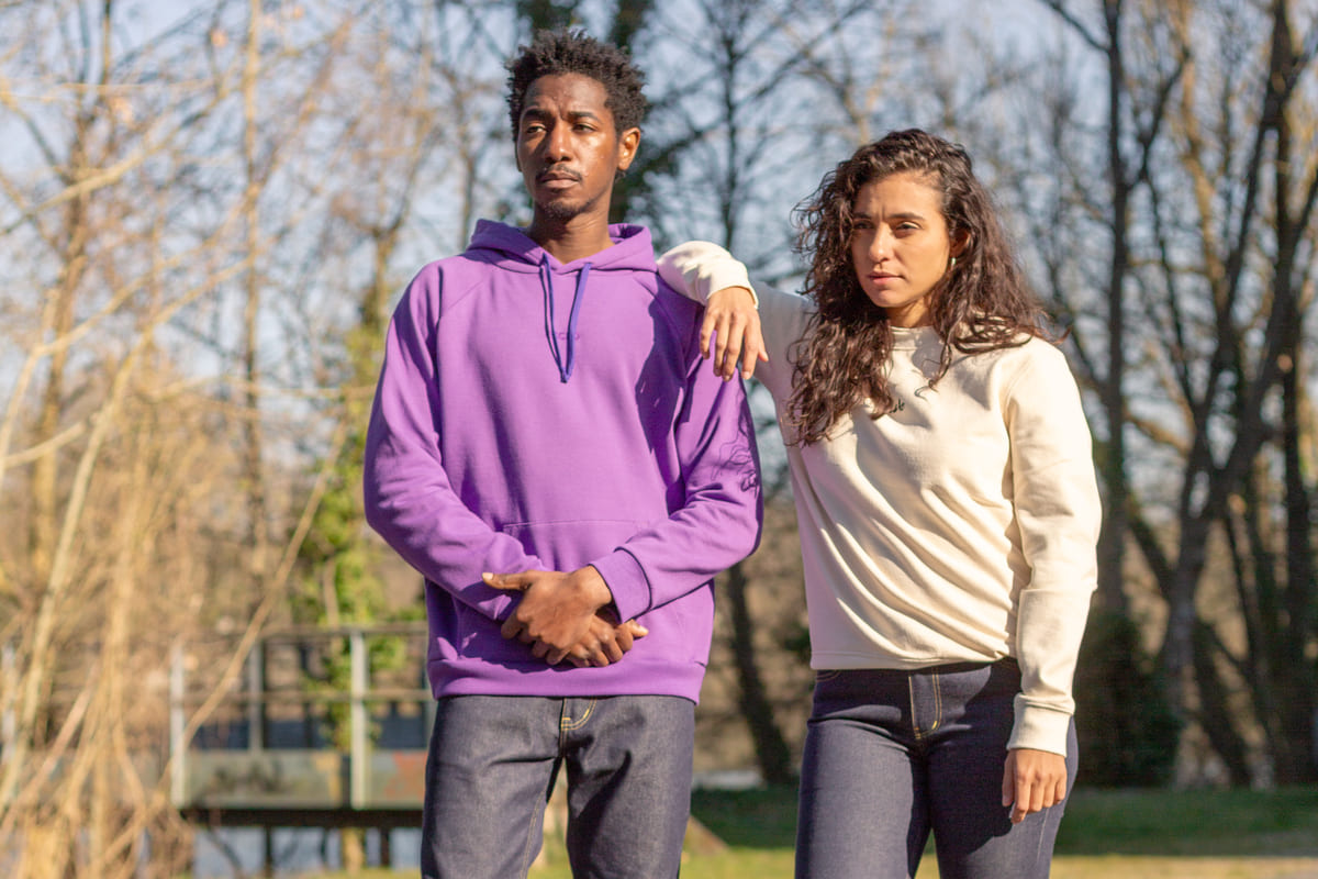 Sweats et Hoodies homme recyclés Made in France
