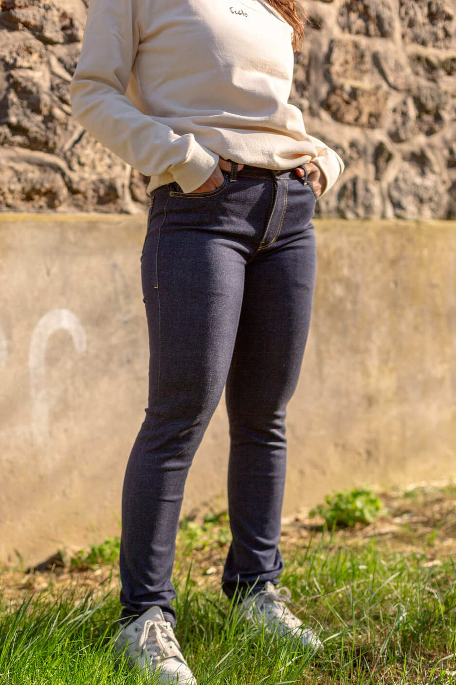 Jean slim femme