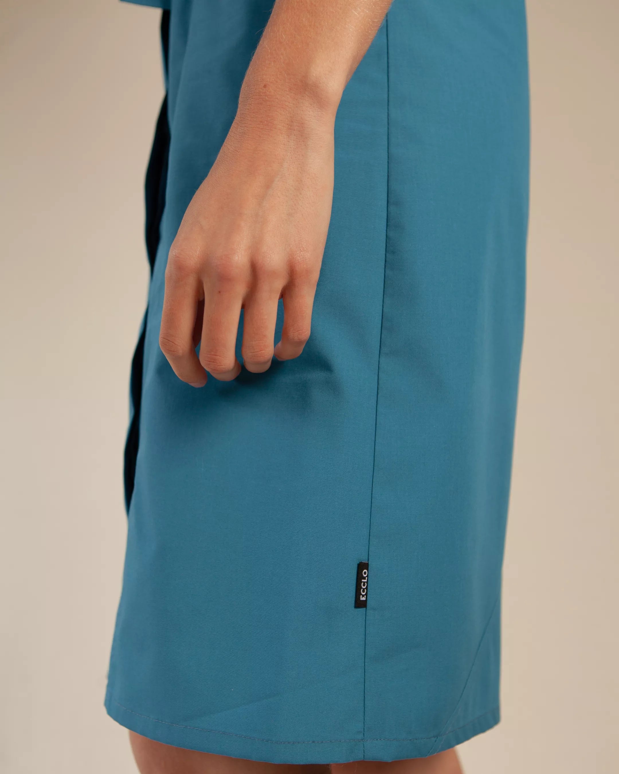 Robe turquoise