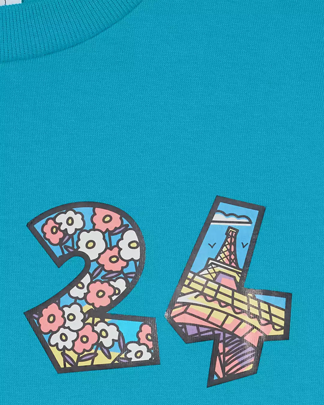 T-shirt turquoise JO 2024