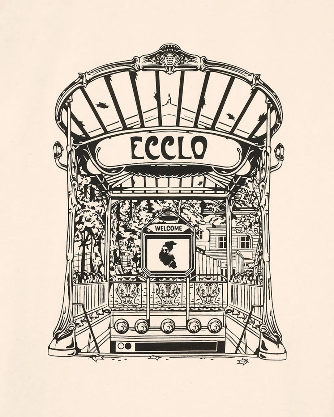 T-shirt Métropolitain