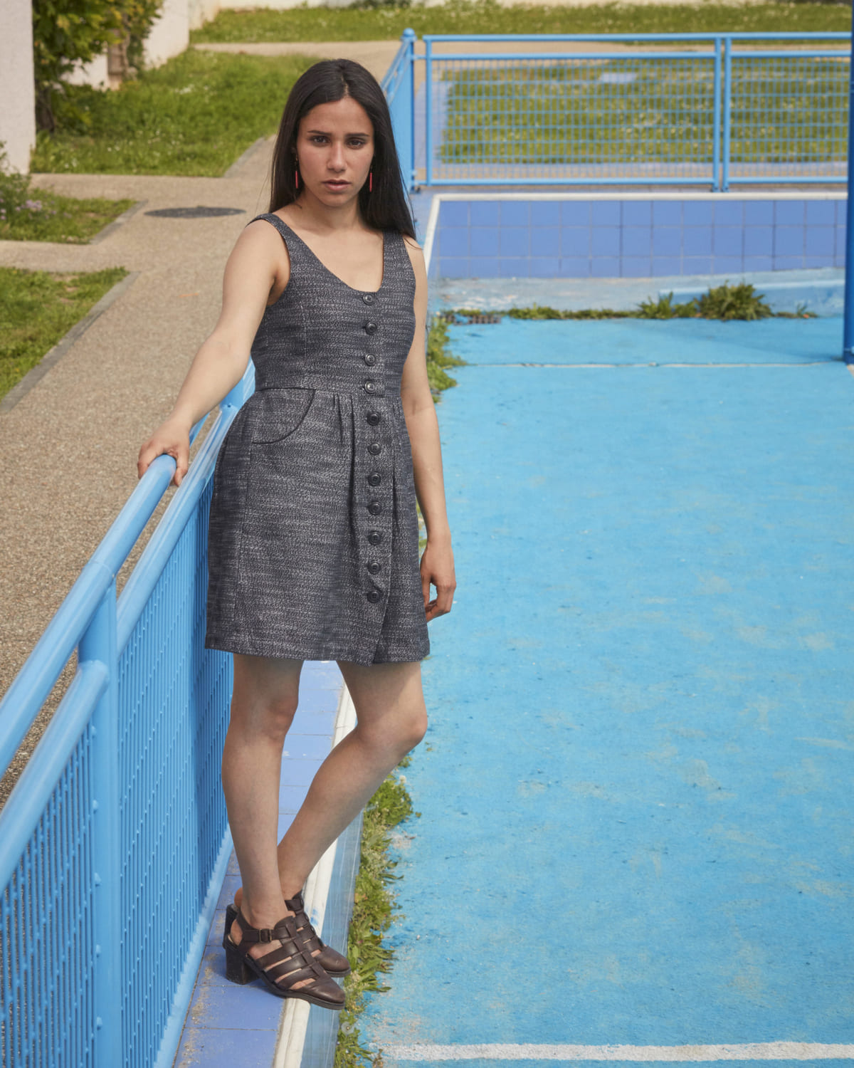 Robe grise