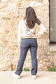 Jean droit femme