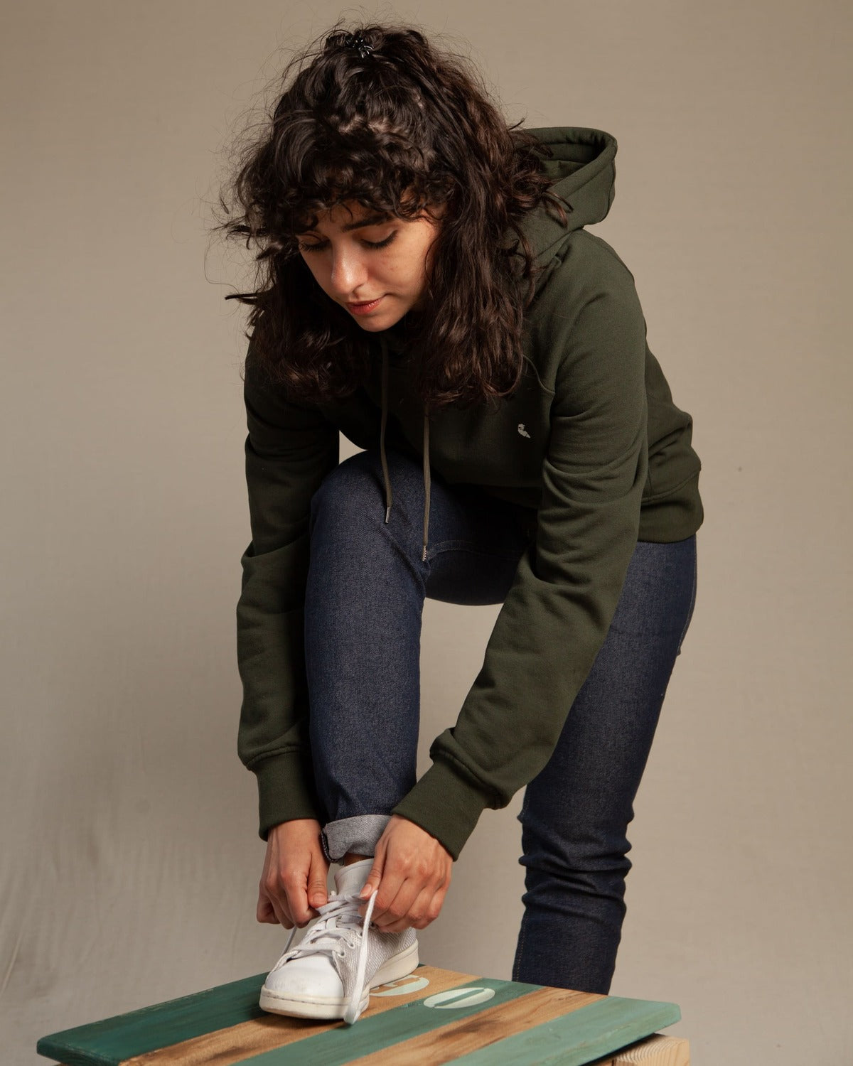 Hoodie Jungle Green