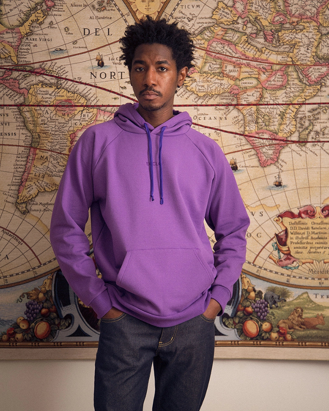 Hoodie Violet
