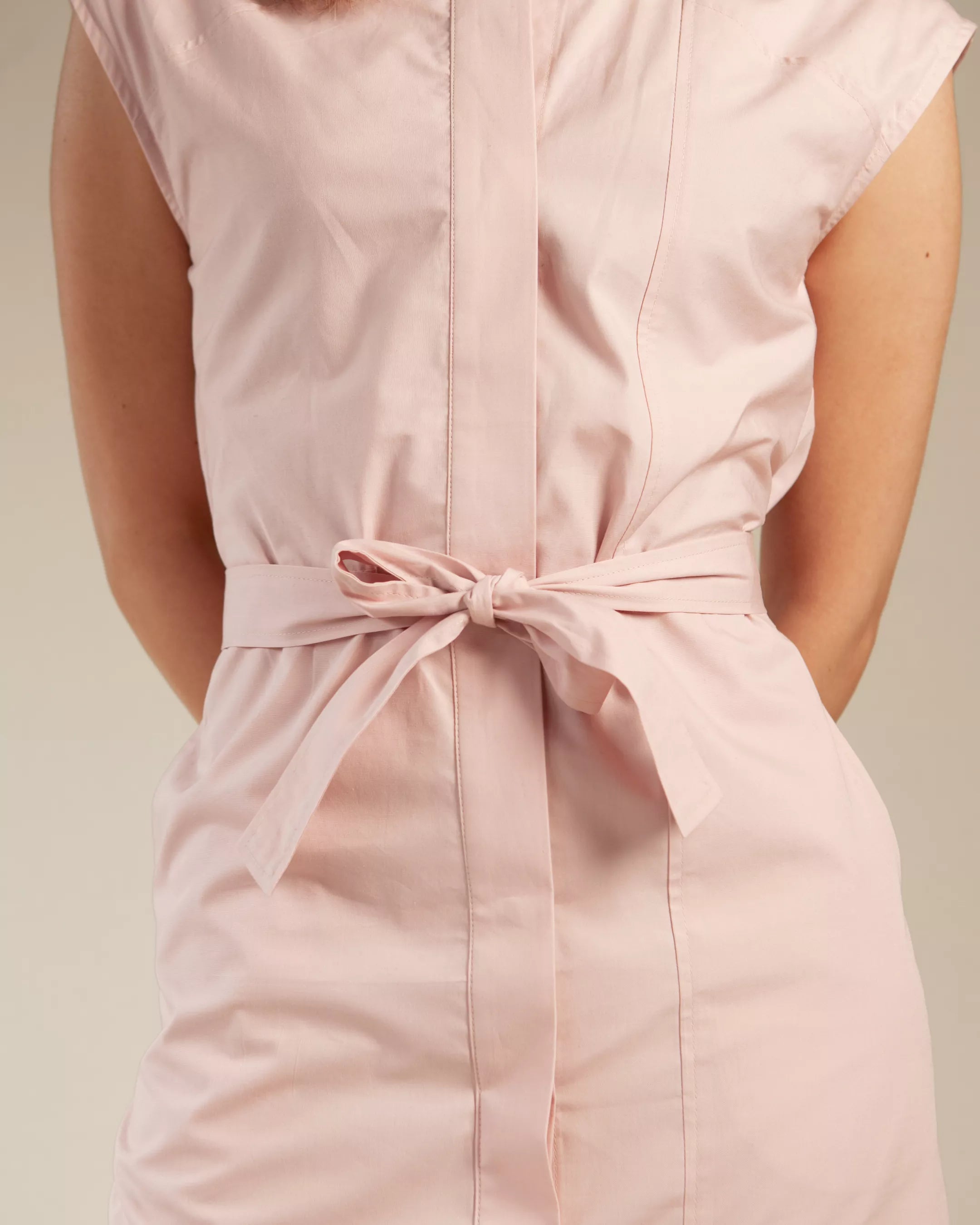 Robe rose clair