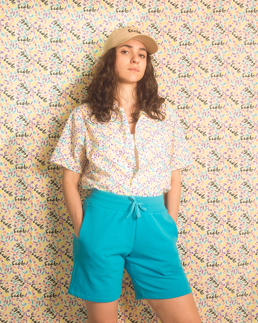Short Turquoise
