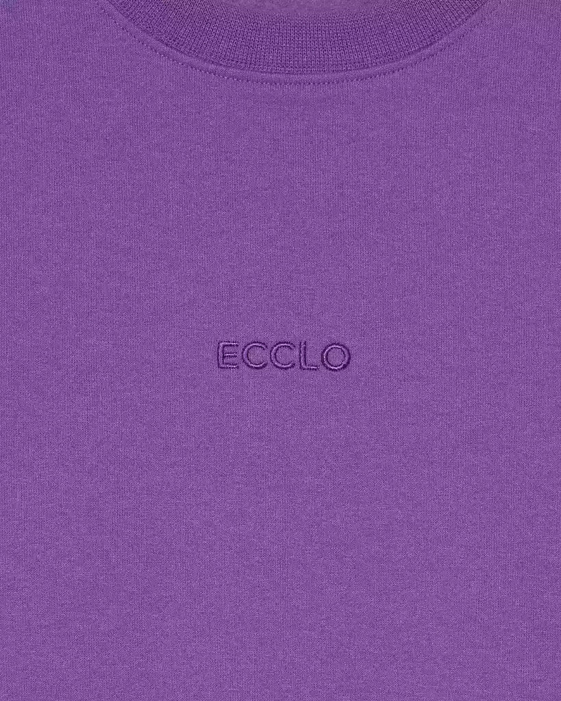 Sweat col rond Violet