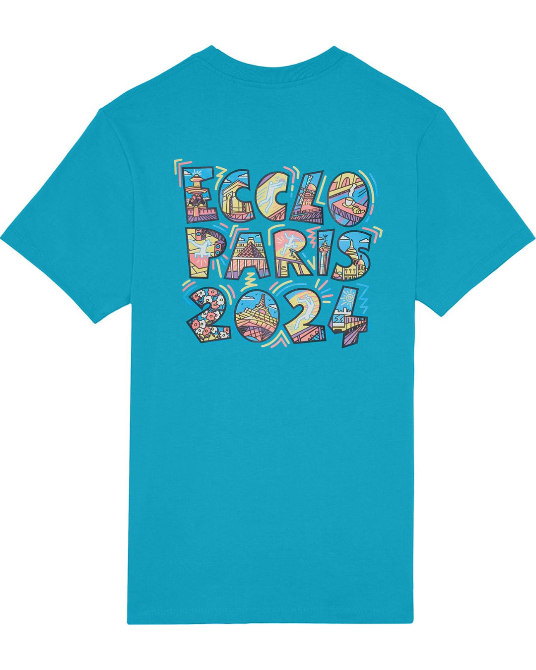 T-shirt Turquoise Sports