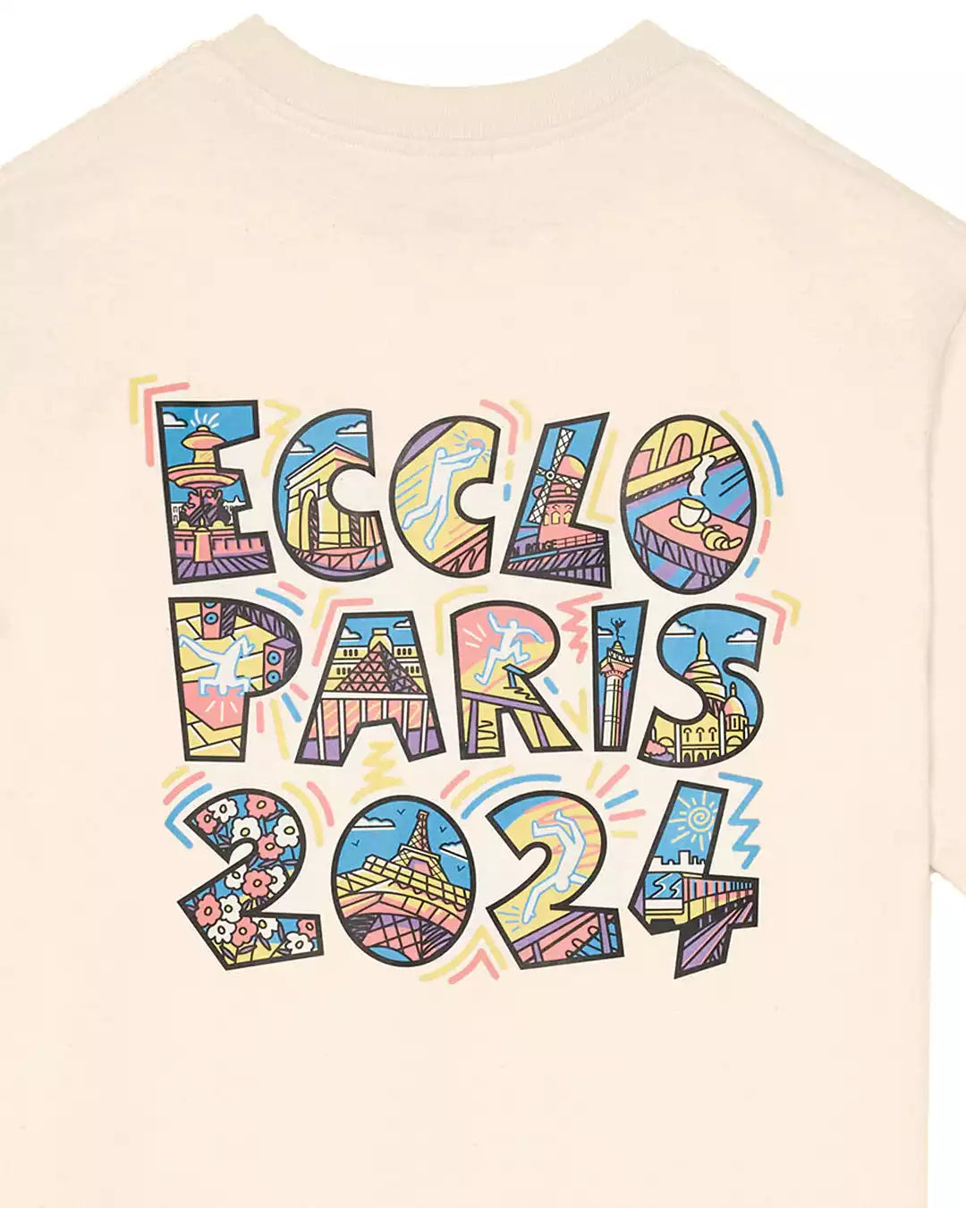 T-shirt Crème Sports