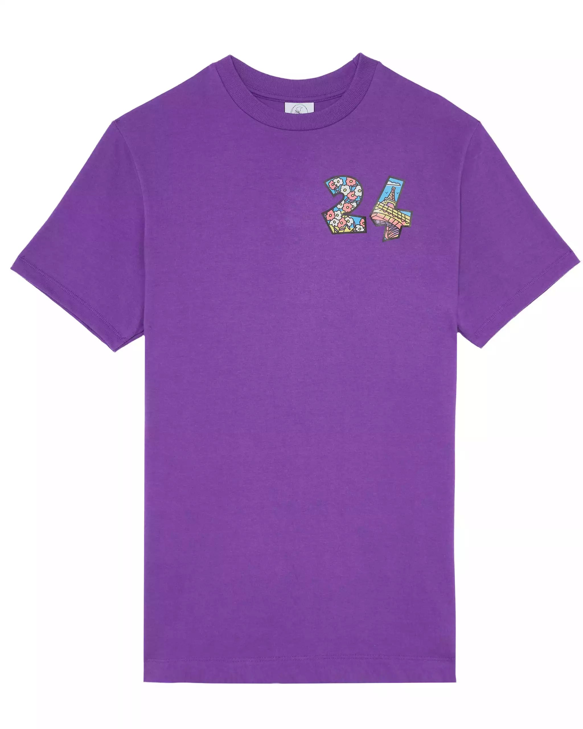 T-shirt Violet Sports