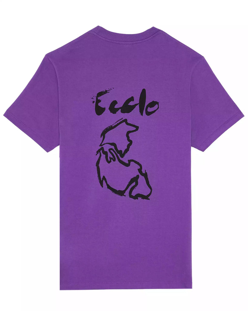 T-shirt Pangée Violet