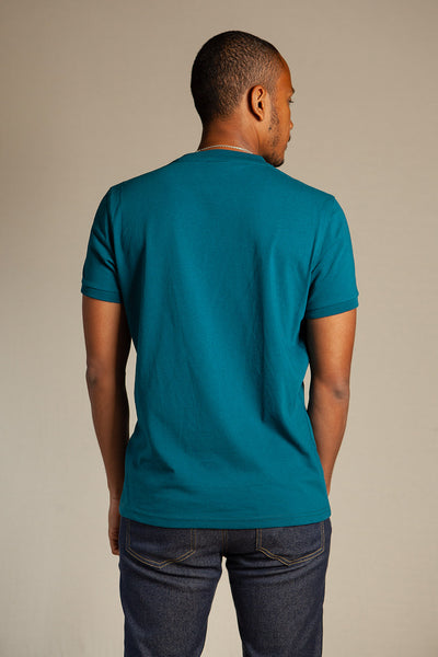 T-shirt Homme Sensus AERA Bleu - Made in France