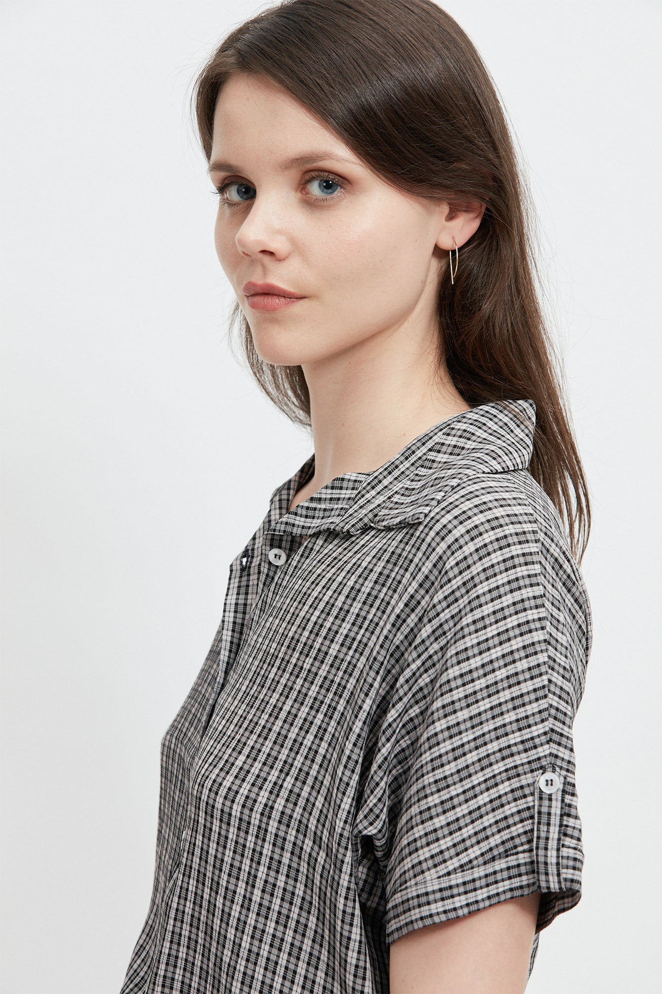 Chemise à carreaux